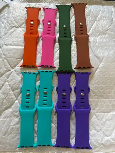 Silicone Apple Watch Bands., View more