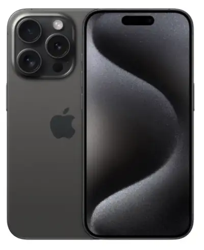 iPhone 15 Pro 128 GB Black Titanium, View more
