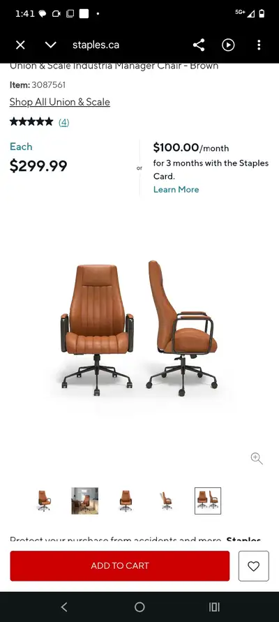 Office Chair in box, View more