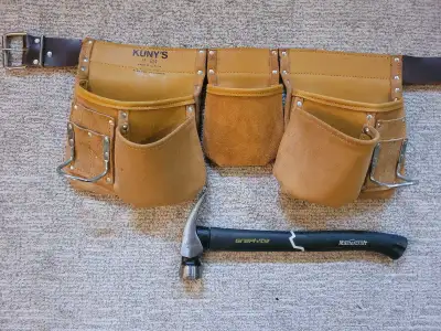 hammer and pouch , View more