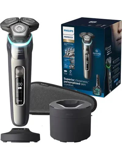 Brand new Philips Norelco Shaver Series 9000, Wet and Dry Electric Shaver, with Lift & Cut Shaving S...