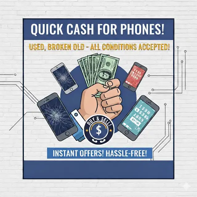 Buy/sell used and broken phones 