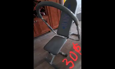 1 - Ab king pro pour les abdos (30$) en excellent état. 2 - Elliptique deluxe magnétique EE220 (40$)...