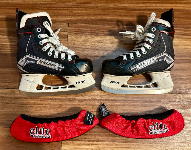 Kids/Jr Bauer X300 Tuuk Lightspeed Pro Skates  Size 1R (US 2) in Hockey in Cole Harbour