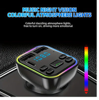 Wireless Car Music Player with Fast Charging USB & Type-C