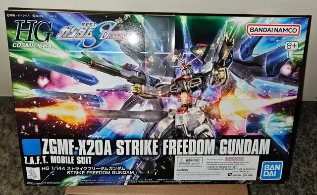 ZGMF-X20A Strike Freedom Gundam (NEW/SEALED) in Arts & Collectibles in Calgary - Image 2