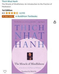 Thich Nhat HanhThe Miracle of Mindfulness: An Introduction to th