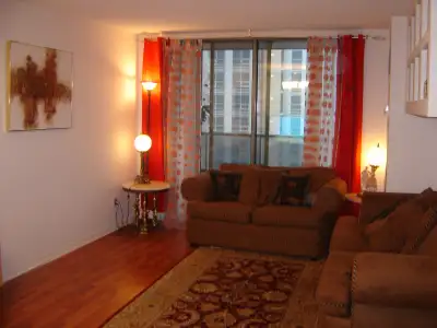 Large 2 Bed + Private Den Condo in Downtown Toronto with Parking