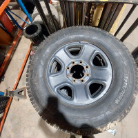 4 USED LT275/70R18 Michelin Agilis CC Tires on 8X165.1 Rims