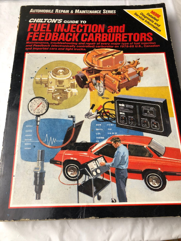CHILTONS 1978 GUIDE TO FUEL INJECTION AND FEEDBACK CARBS #M1153 in Textbooks in Edmonton - Image 2