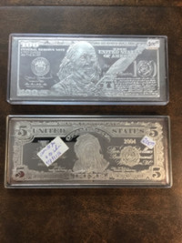Silver   4oz US Bills
