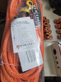 Viking 3/8" x 125' winch line 