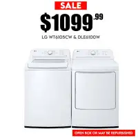 Huge Deals on Washer Dryer Starts From $1099.99