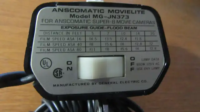 Anscomatic Movielight by GAF62863259624961123