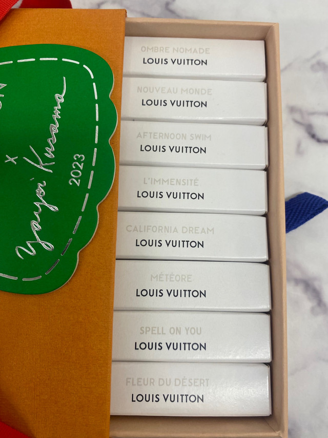 Louis Vuitton 8 perfume samples w box. Various scents, Health & Special  Needs, City of Toronto
