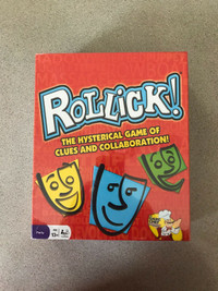 New “Rollick”-The Hysterical Game of Clues and Collaboration!