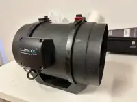 8-Inch Inline Duct Exhaust Fan with 2 Speeds Controller