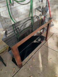 Tv Glass table stand, $10 