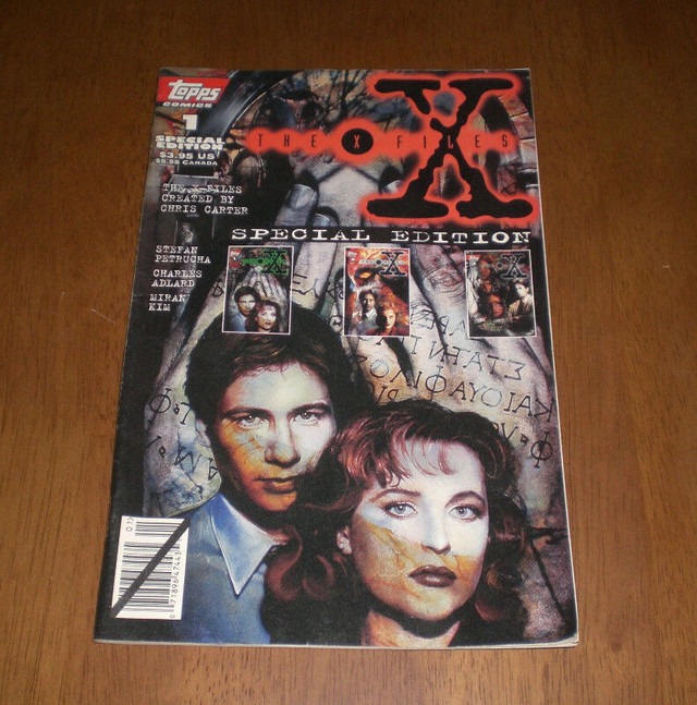 1995 THE X-FILES NO. 1 SPECIAL EDITION COMIC BOOK - TOPPS COMICS dans Bandes dessinées  à Longueuil/Rive Sud