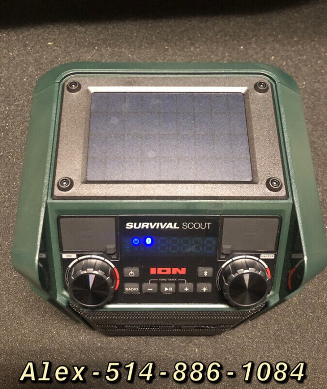 Ion Survival Scout Portable Bluetooth Speaker dans Haut-parleurs  à Ville de Montréal - Image 3
