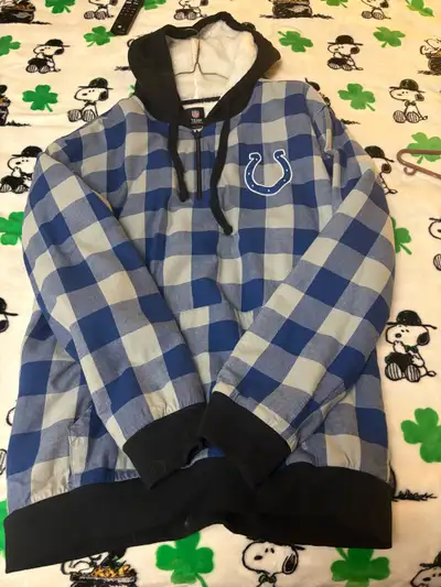 Colts Flannel Zip Up, View more