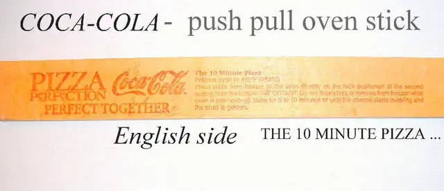 Vintage Coca-Cola push-pull stick for safe baking oven rack use in Arts & Collectibles in City of Toronto - Image 5