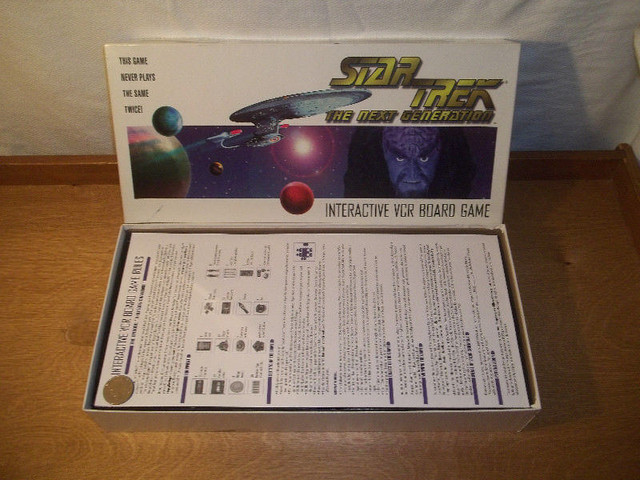 Vintage-StarTrek Interactive VCR  board game 8+3 to 6 players dans Jouets et jeux  à Ville de Montréal - Image 3