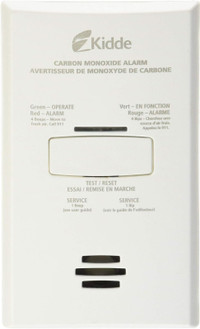 Kidde 900-0263CO-CA Plug-in Carbon Monoxide Alarm (KN-COB-DP2CA)