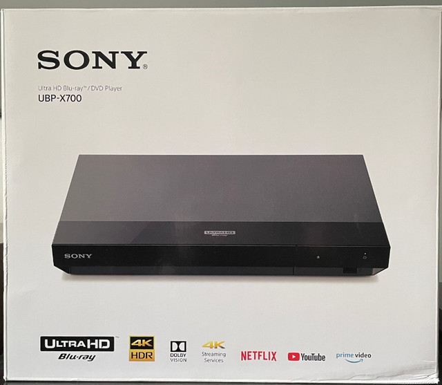 Sony UBP-X700 4K Ultra HD Blu-ray Player | General Electronics