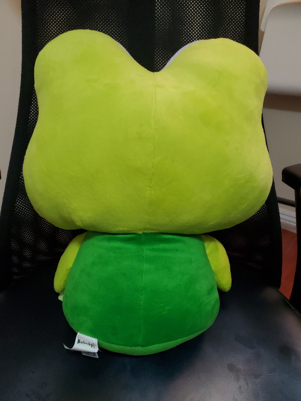 Sanrio Keroppi Plush Authentic Tag Frog Green in Toys & Games in Markham / York Region - Image 3