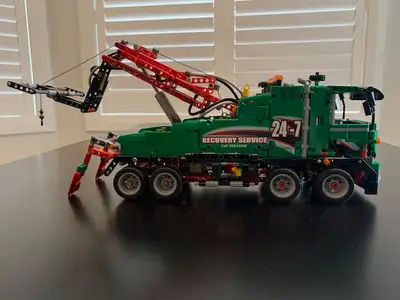 Retired Lego Service Truck. Like new, 100% assembled and in perfect working order. Comes with instru...