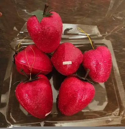 Vintage Strawberry Ornaments, Taiwan., View more