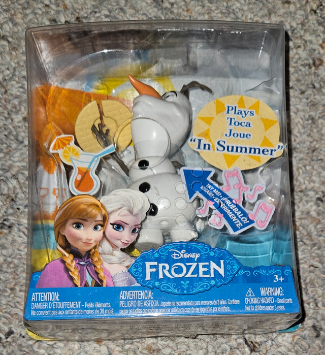 Musical Olaf from Disney's Frozen (Dead Battery & Box Damage) in Toys & Games in Calgary