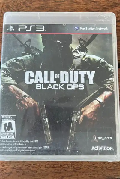 Call Of Duty Black Ops - PS3 (No manual, Chipped Cover), View more