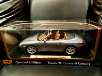 Porsche 996 / 911 4S Cabriolet by Maisto. 1:18. New.  $40 obo.