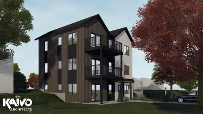 Appartement neufs 4 1/2 à louer sur la rue Vaudreuil à Levis. Près de l'hôpital, de la traverse Queb...