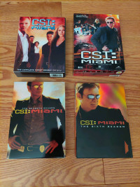 CSI: Miami DVD Sets (Complete Seasons 1, 3, 6 and 7)