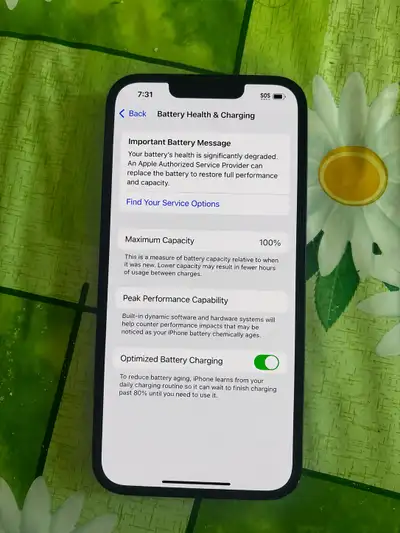 iPhone 14 128gb 100% battery excellent condition, View more