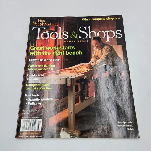 Fine Woodworking Tools & Shops Annual Magazine Lot Winter 2004 2 in Magazines in Strathcona County - Image 5