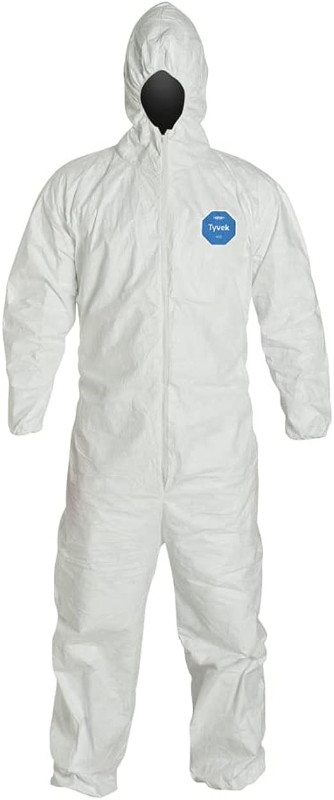 TYVEK DISPOSABLE PROTECTIVE COVERALL 2XL- 25 PCS in Costumes in Mississauga / Peel Region