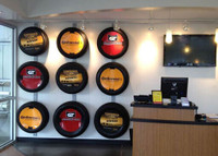 Tire Brand Display Signs