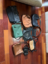  leather purses