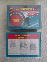 1991-Score-Young Superstars-40 NHL Players Cards Factory Sealed.