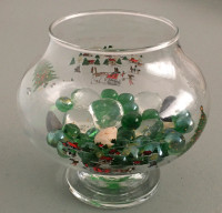 Gobelet en Verre Noël - Glass Goblet Christmas