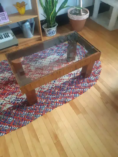 beautiful glass coffee table, View more