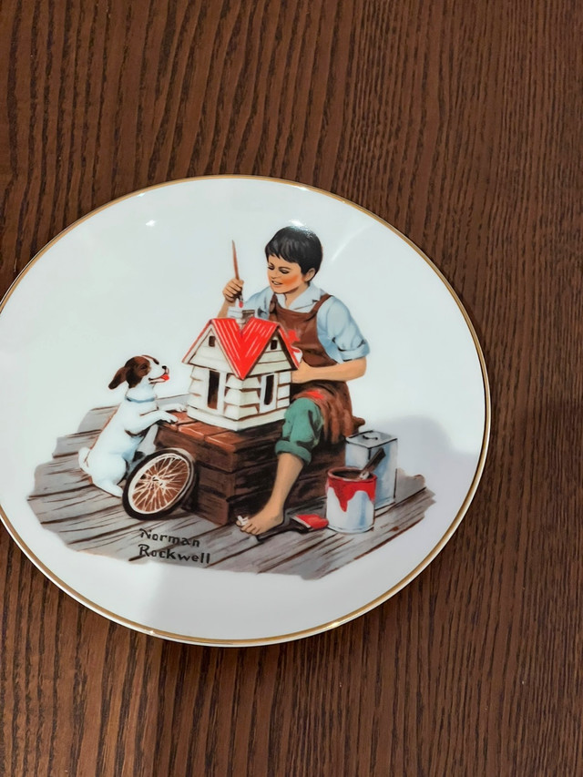 A doll House, porcelain plate by Norman Rockwell in Arts & Collectibles in Hamilton
