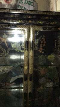Beautiful Asian china cabinet  & buffet/sideboard for sale
