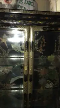 Beautiful Asian china cabinet  & buffet/sideboard for sale