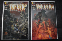 Inferno Hellbound complete comic books serie + all # 1 variants