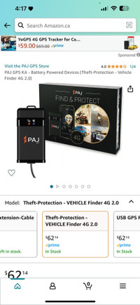 PAJ GPS KA - Battery Powered Devices (Theft-Protection - Vehicle